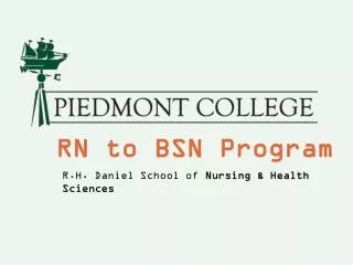RN to BSN Program