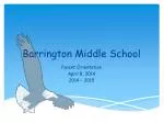 Barrington Middle School - slide 1
