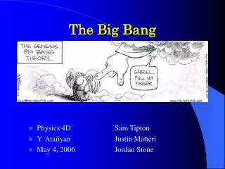 The Big Bang