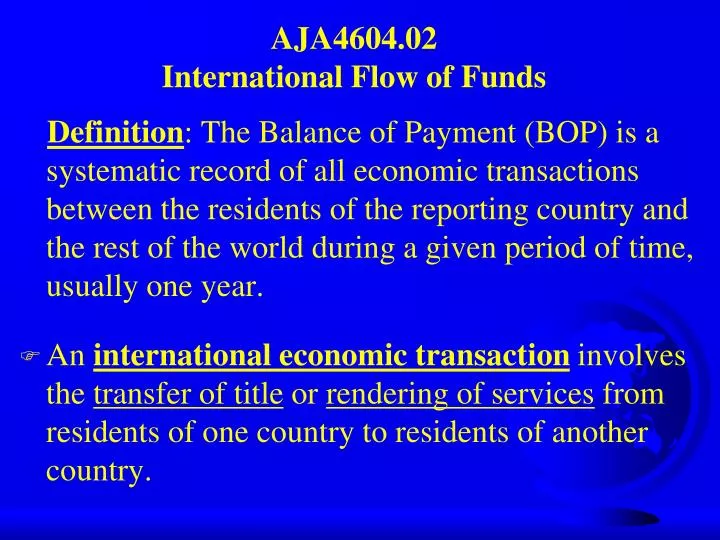 aja4604 02 international flow of funds