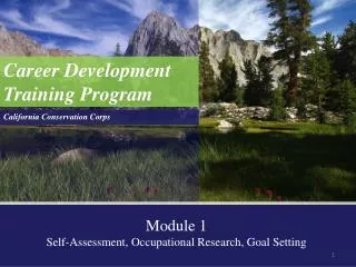 Career Development Training Program