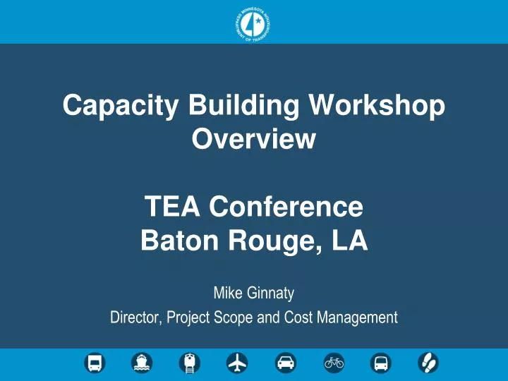 capacity building workshop overview tea conference baton rouge la