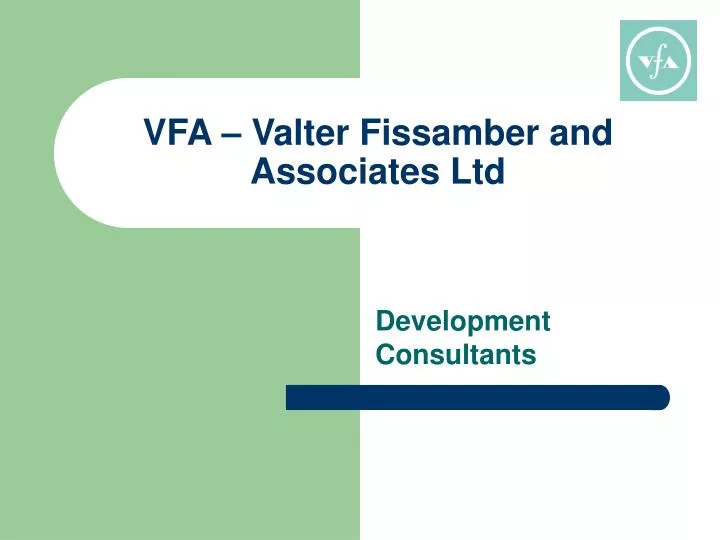 vfa valter fissamber and associates ltd