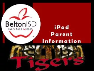iPad Parent Information