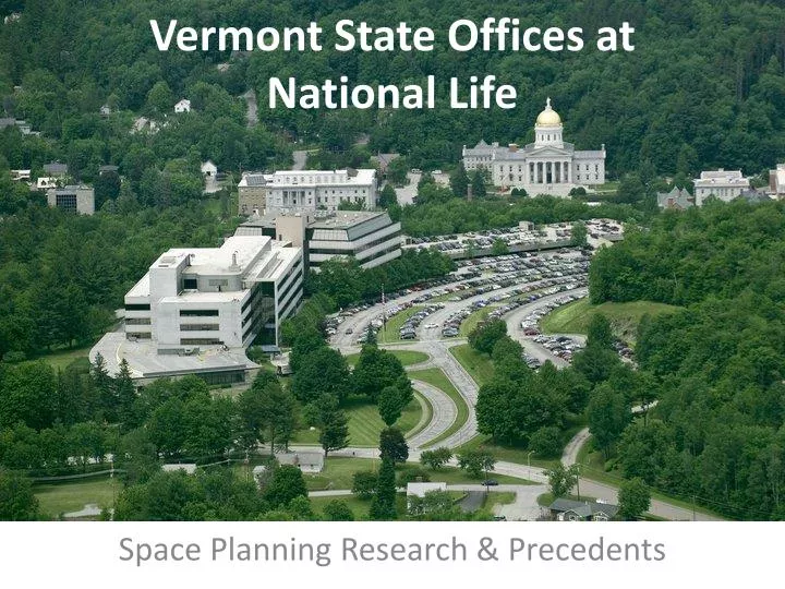vermont state offices at national life