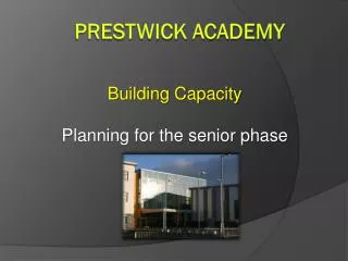 Prestwick Academy