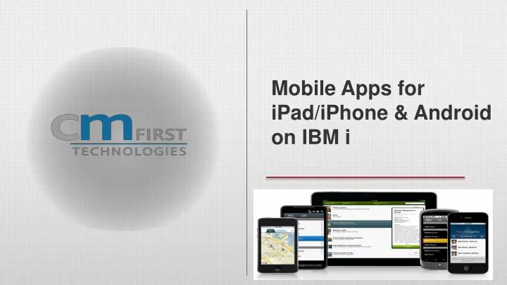 mobile apps for ipad iphone android on ibm i