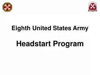 Eighth United States Army Headstart Program