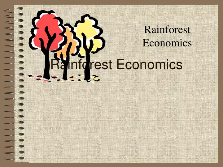 rainforest economics