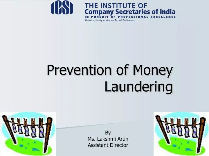 prevention of money laundering