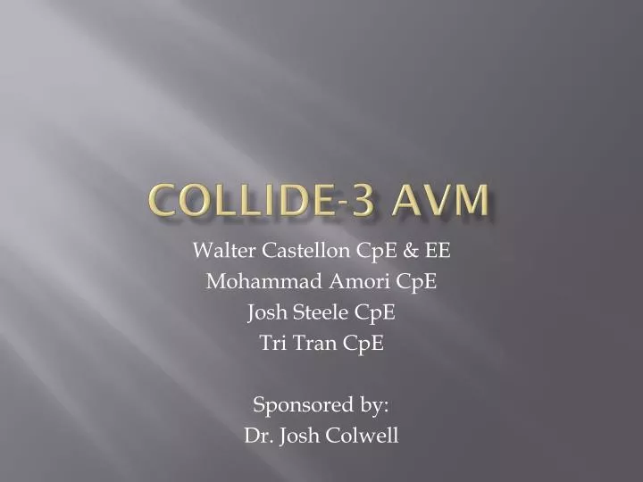 collide 3 avm