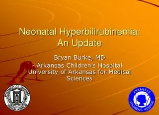 Neonatal Hyperbilirubinemia: An Update