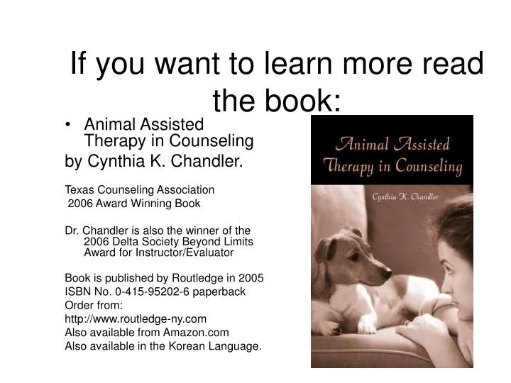 if you want to learn more read the book