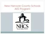 New Hanover County Schools AIG Program