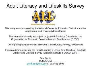 Adult Literacy and Lifeskills Survey