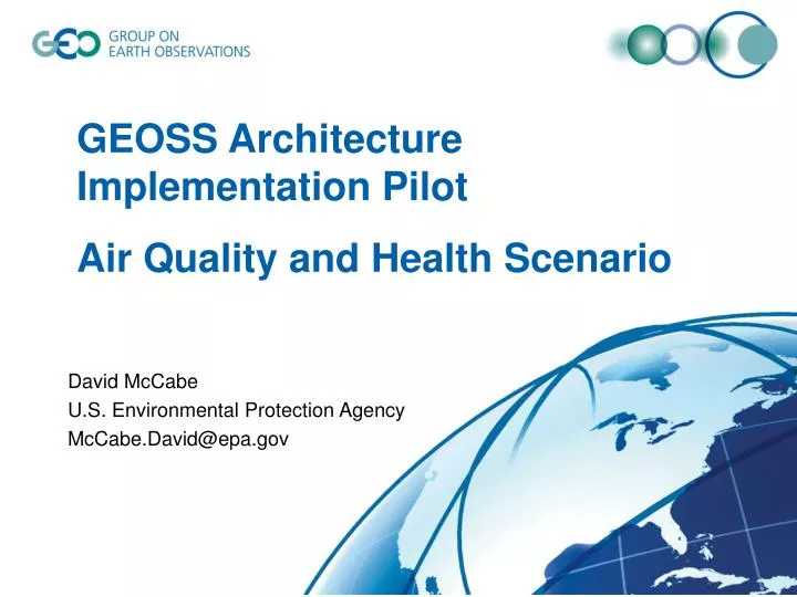 geoss architecture implementation pilot air quality and health scenario