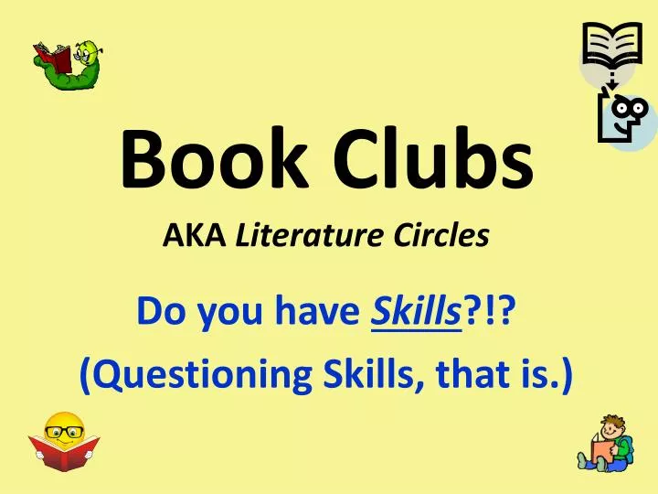 book clubs aka literature circles
