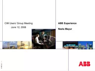 ABB Experience Neela Mayur