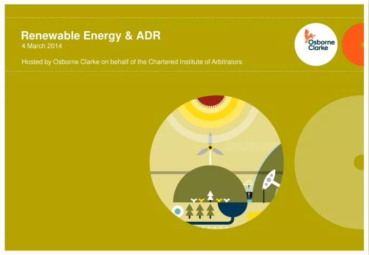 renewable energy adr