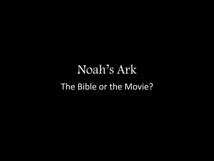 noah s ark