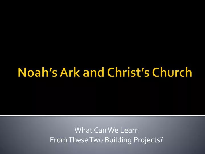 what can we learn from these two building projects