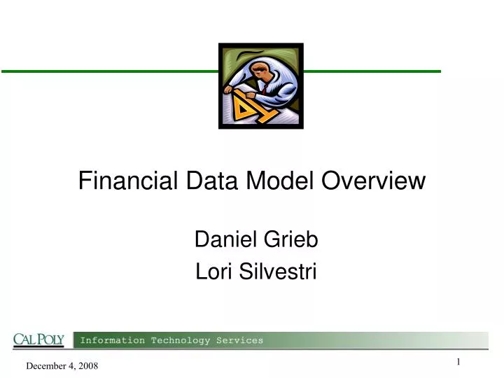 financial data model overview