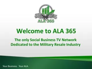 Welcome to ALA 365