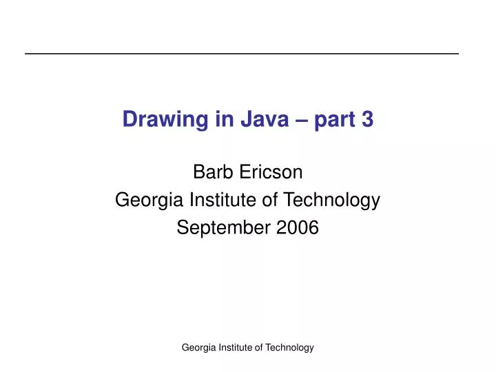 drawing in java part 3