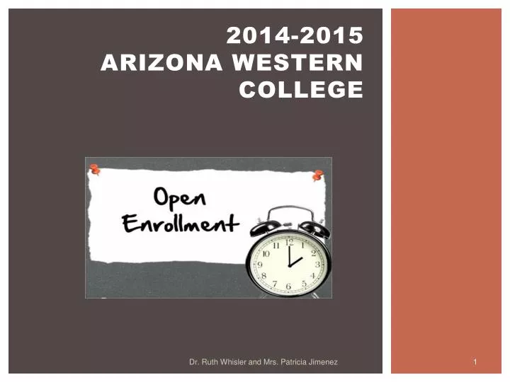2014 2015 arizona western college
