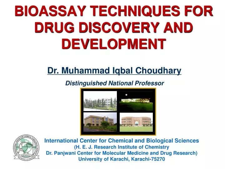 bioassay techniques for drug discovery and development