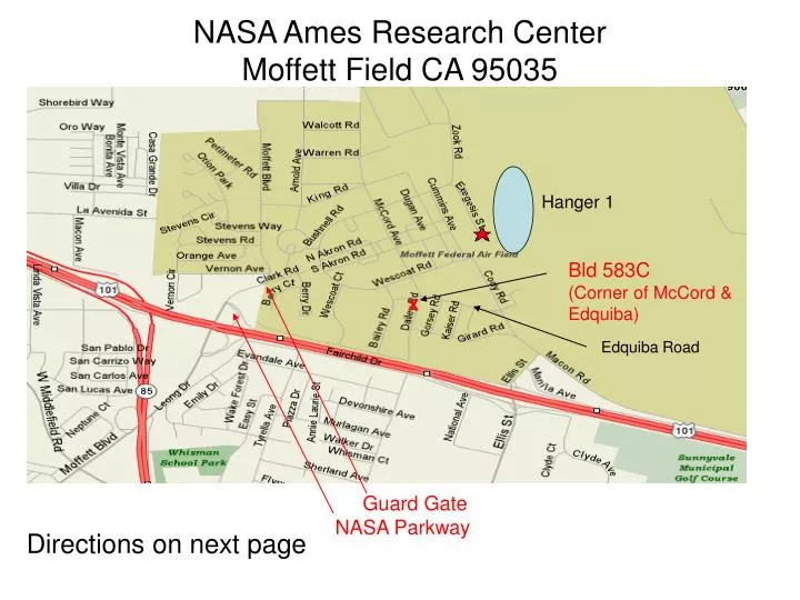 nasa ames research center moffett field ca 95035