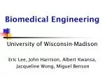 Biomedical Engineering - slide 1