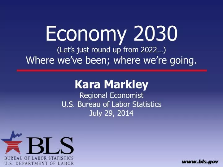economy 2030 let s just round up from 2022 where we ve been where we re going