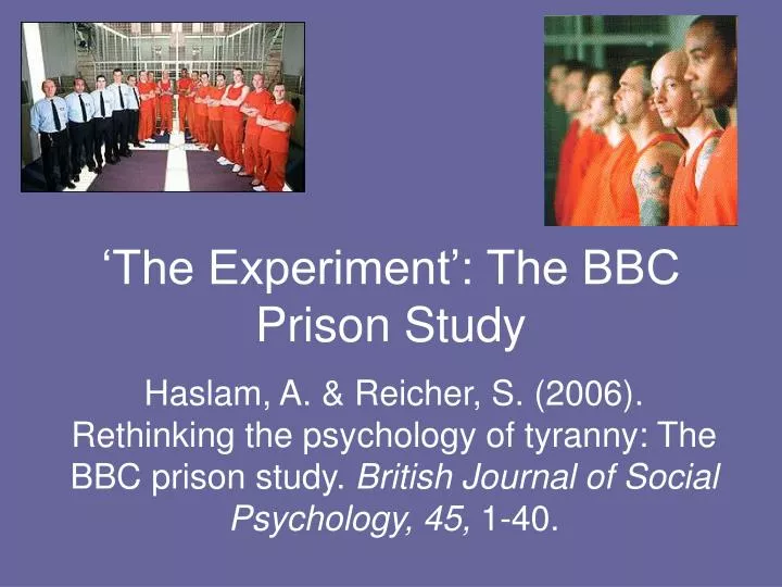 the experiment the bbc prison study