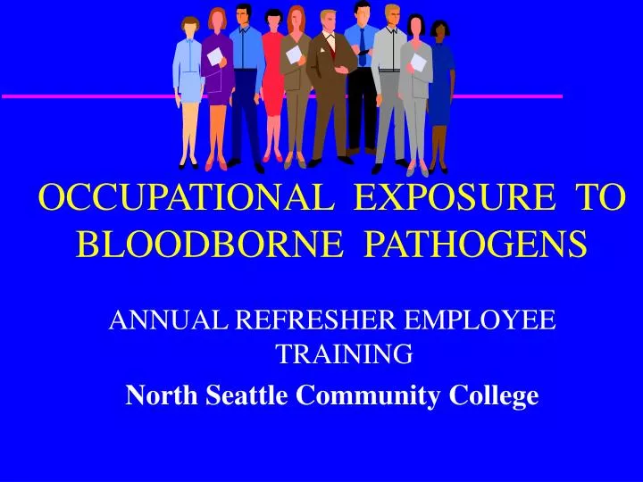 occupational exposure to bloodborne pathogens