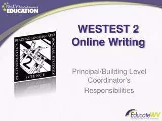 WESTEST 2 Online Writing