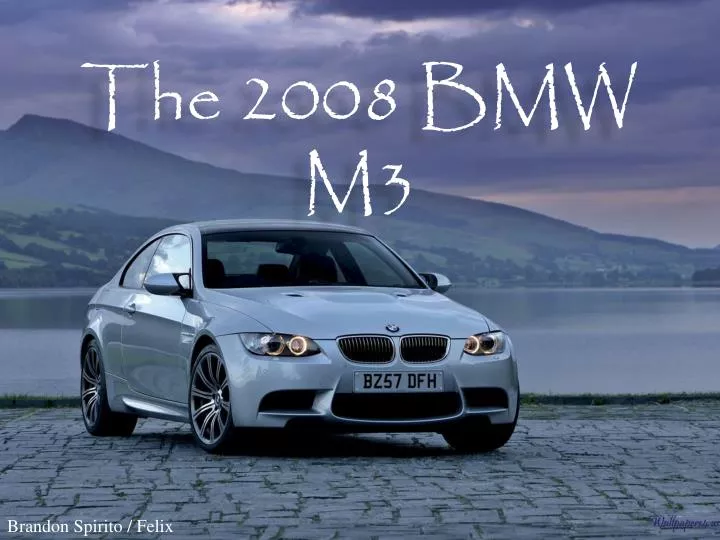 the 2008 bmw m3