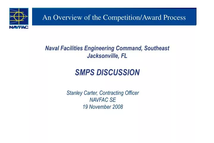an overview of the competition award process