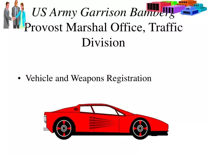 us army garrison bamberg provost marshal office traffic division