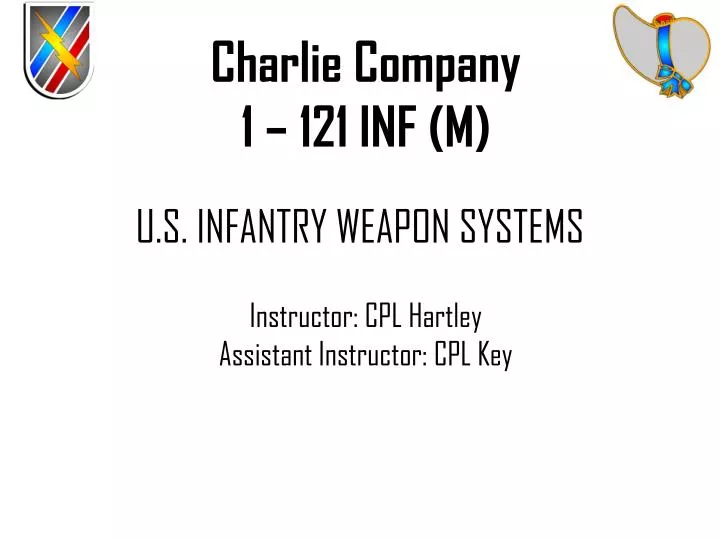 u s infantry weapon systems
