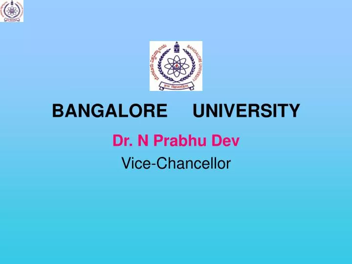 bangalore university