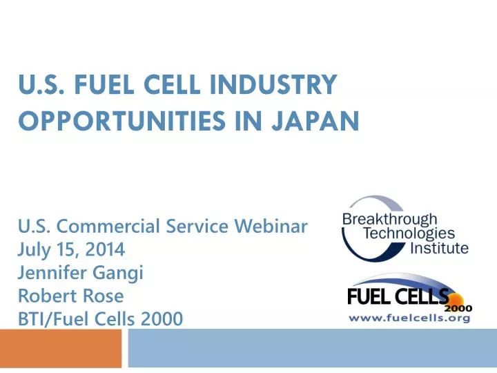 u s fuel cell industry opportunities in japan