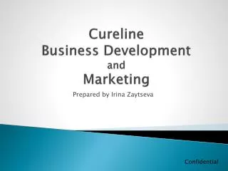 Cureline Business Development and Marketing