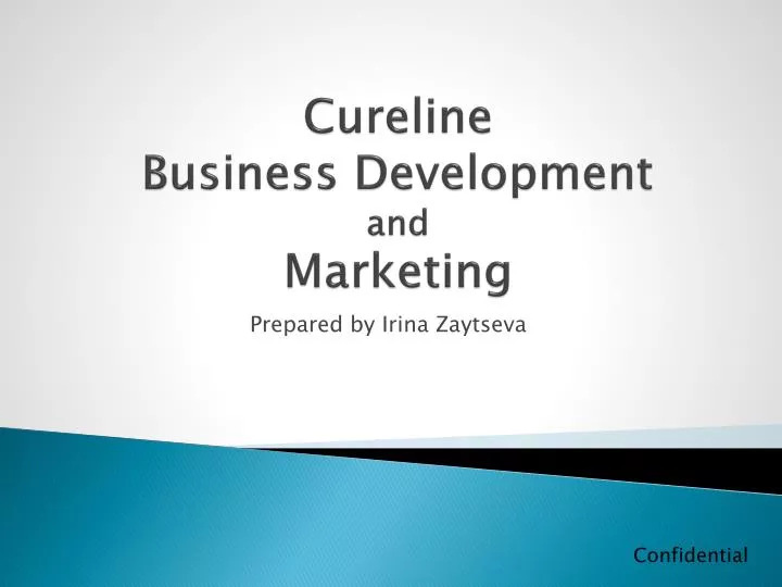 cureline business development and marketing