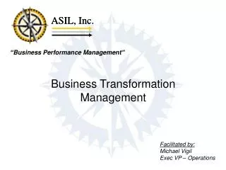 Business Transformation Management