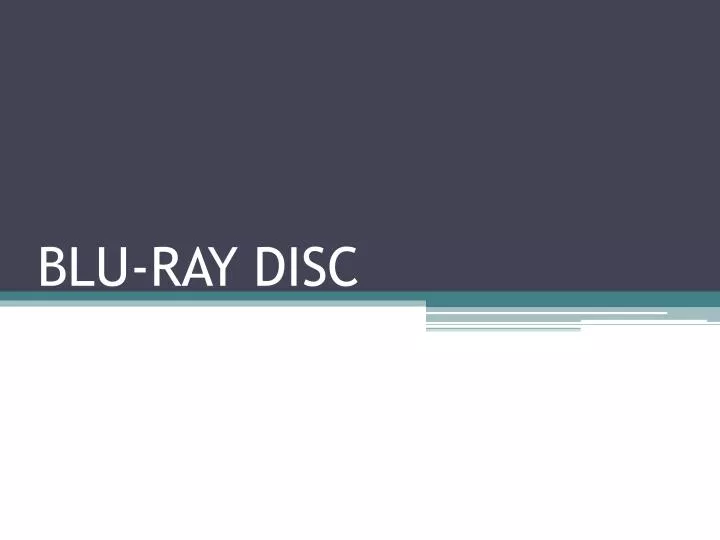 blu ray disc