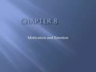 Chapter 8