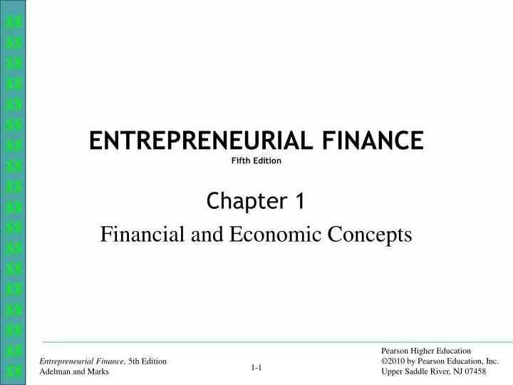 entrepreneurial finance fifth edition