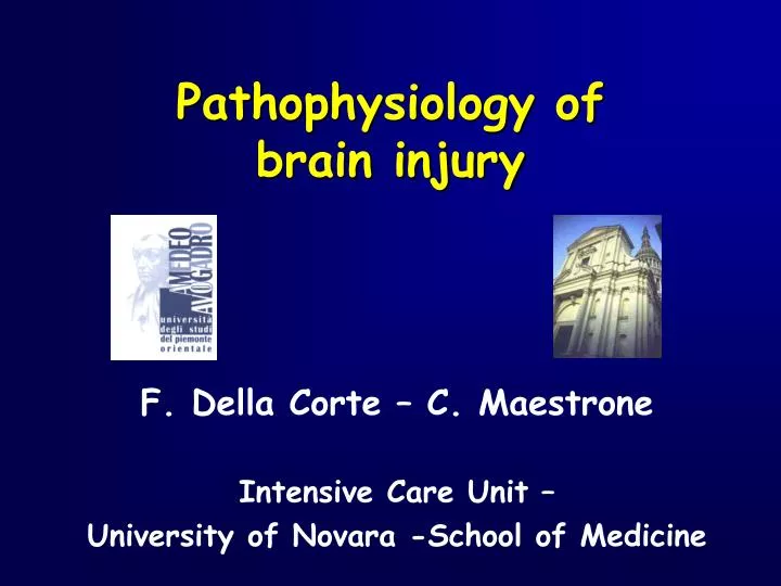 pathophysiology of brain injury