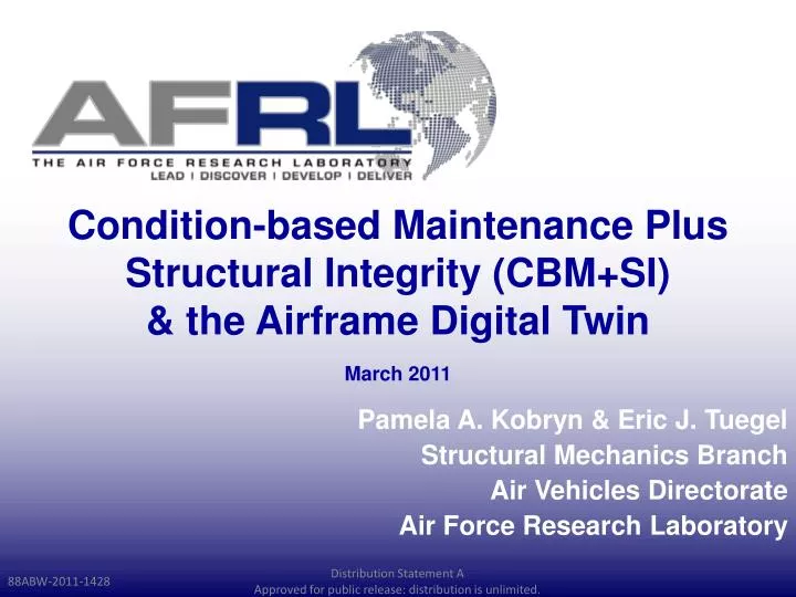condition based maintenance plus structural integrity cbm si the airframe digital twin